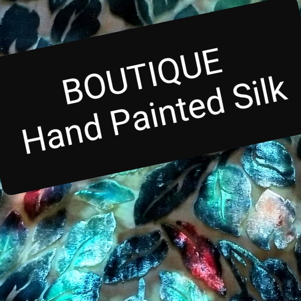 HAND PAINTED SILK BRACELETS